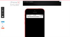 Desktop Screenshot of iphone5csimulator.com