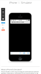 Mobile Screenshot of iphone5csimulator.com